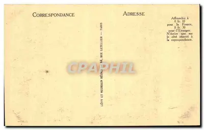 La Bourboule — La Roche Vendeix — Wydawca Lévy i Neurdein Zjednoczeni, nr 122 — Rewers