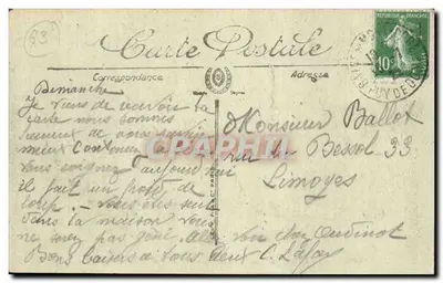 La Bourboule — La Roche des Fées i hotele — LL. — N° 101 — Rewers