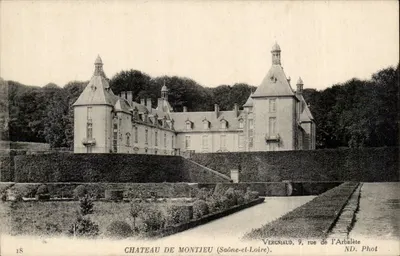 Castelo de Montjeu — Saône-et-Loire — ND. Fot, Vergniaud, 9 rue de l'Arbalète
