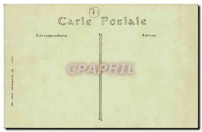 Castelo de Montjeu — Saône-et-Loire — ND. Fot, Vergniaud, 9 rue de l'Arbalète — Verso