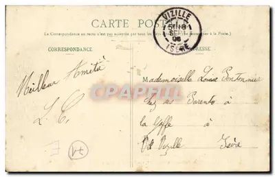 Chagny - Hotel de Ville — editor B. Ferrand, 41 rue Centrale, Bourg (Ain) — Verso