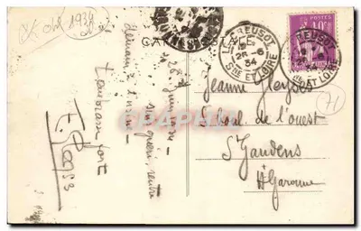 Le Creusot (S.-et-L.) — La Marolle — Collin Pleuchin — Verso