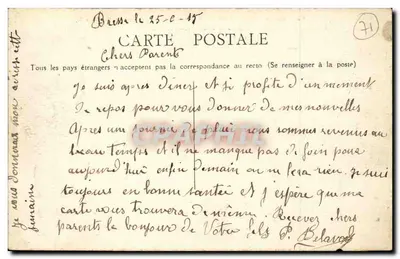 Castelo de Bresse-sur-Grosne — Coleção dos Castelos da Borgonha — Fototipia Bourgeois Frères, Chalon-sur-Saône — Verso