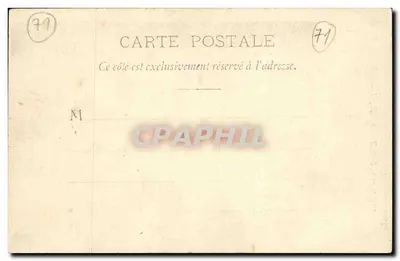 St Gengoux-le-National — Dom drewniany — B. F. Chalonnais — Rewers