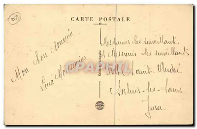 Chagny — Rue de la Boutière — Wydawnictwo Paulboube — Rewers
