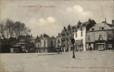 Le Creusot — Rue de la Sablière — A. Duret, impressor-editor
