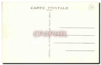 Kaplica — Étang-sur-Arroux (S.-et-L.) — Abba Gadant, wyd. 637 — Rewers