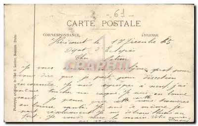 Héricourt (Haute-Saône) — Algemene uitzicht van het artilleriekwartier — C. L., B. — Achterkant