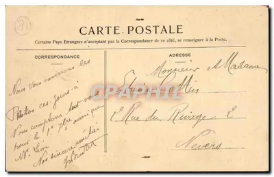Autun — Promenada Marbry — Statua Divitiaca — Rewers