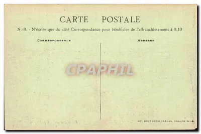 Chalon-sur-Saône — Boulevard de la République — Uitgave van de Moderne Galerijen — Achterkant