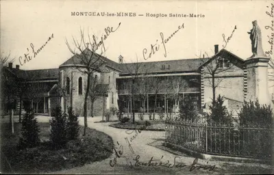 Montceau-les-Mines — Hospício Santa Maria — editor não identificado