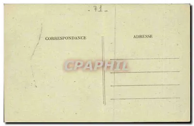 Montceau-les-Mines — Hospício Santa Maria — editor não identificado — Verso