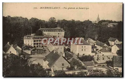 Bourbon-Lancy - Vista geral de Saint-Léger