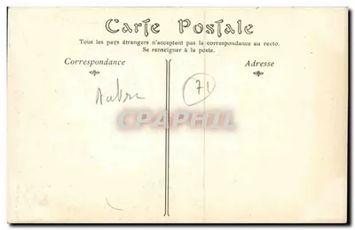 Autun — Świątynia Janusza — Wyd. Rie de l'Arbalète, N°13 — Rewers