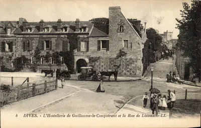 Dives - A Hospedaria de Guillaume-le-Conquérant e a Rue de Lisieux - LL