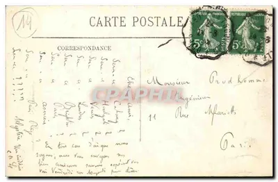 Houlgate — Um Canto do Parque de Boulogne — LL. N° 138 — Verso