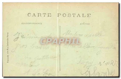 Langrune-sur-Mer (Calvados) — De badkuur van de kleintjes — T.M.K. — Achterkant
