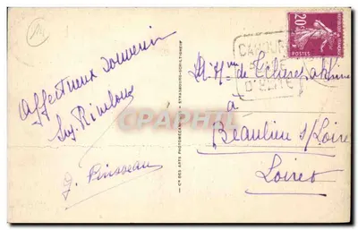Cabourg — Les jardins du Casino — Graphil nr 70 — Rewers