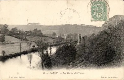 Clecy — As margens do Orne — Livraria E. David, Clecy