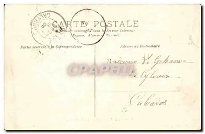 Clecy — As margens do Orne — Livraria E. David, Clecy — Verso
