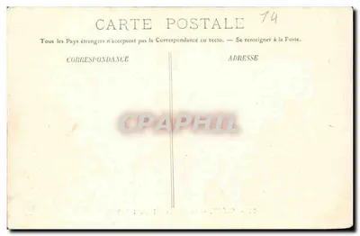 Clecy — Młyn i Most du Vay — E. Roussel, wyd., Argentan — Cliche D. — Rewers