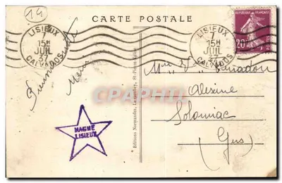 Lisieux — Family Work of Saint Thérèse of the Child Jesus — A Workshop. — Back