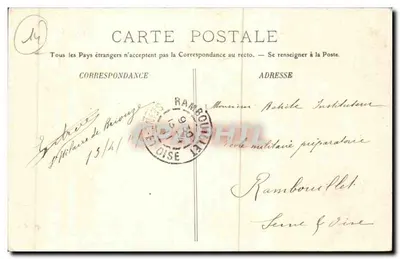 Normandia Pittoreska — La Rouvre — Saint-Pierre — Wyd. Fournier, Cimne 20 — Rewers