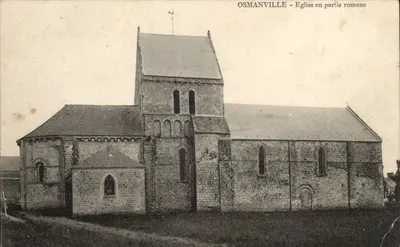 Osmanville — Igreja parcialmente romana — Editor Renant