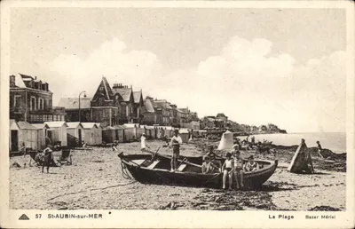 St-AUBIN-sur-MER — A Praia — Bazar Mériel