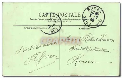 Ouistreham — Torpedeiros na Écluse — LL. — Verso