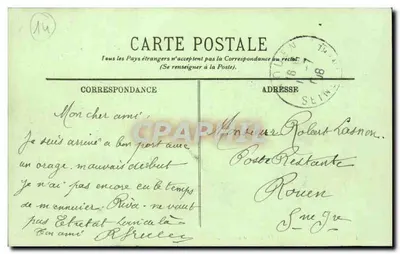 Riva-Bella — A Descida para o Mar — LL. R. Friele — Verso