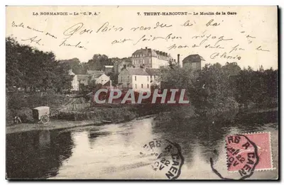 Thury-Harcourt — A Moinha da Estação — C.P.A. n°7