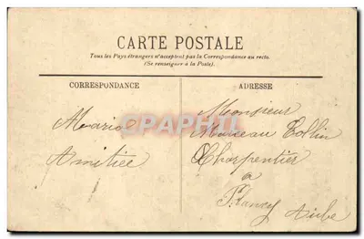 Paryż — Gara Saint-Lazare — LL. n°206 — Rewers