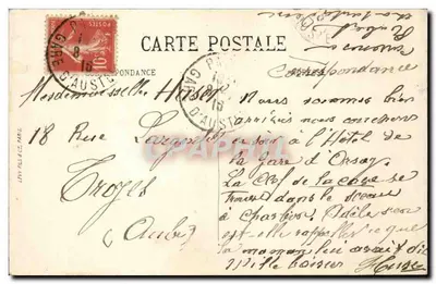 Paris — A Estação do Quai d'Orsay — LL. n° 956 — Verso