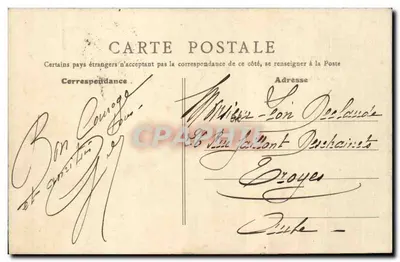 Paris — Hệ thống đường sắt trên cao tại La Villette — B. F., Paris — Mặt sau