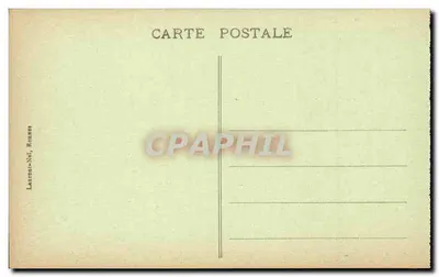 Carnac - Kościół — wydawca Laurent-Nel, Rennes — Rewers