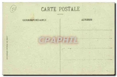LARMOR - El Muelle y la Playa de Toulhars — Colección N. Laurent, Port-Louis — Reverso
