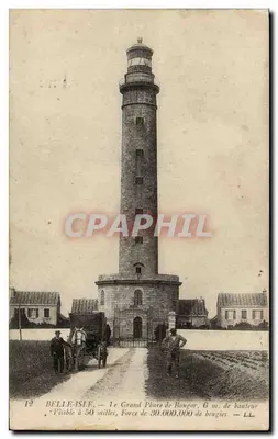 Belle-Île — O grande farol de Bangor — LL