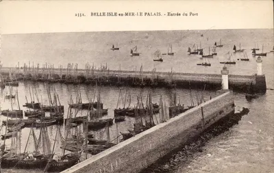 Belle-Île-en-Mer-Le Palais — Entrada do Porto — Laurent-Nel, Rennes