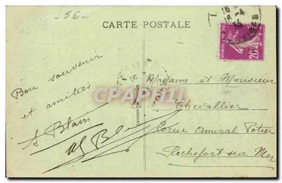 Lorient - Kościół św. Ludwika — wydawca anonimowy, nr 436 — Rewers