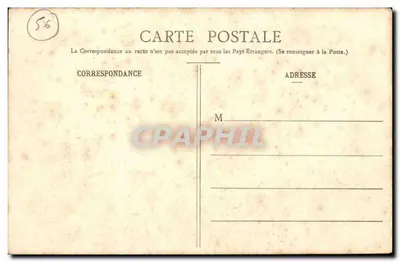 VANNES — Zamek — kolekcja H. Baurent, Port-Louis — Rewers