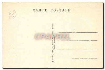Carnac (Morbihan) — Wyrównania kamieni druidzkich, efekt nocy — Rewers