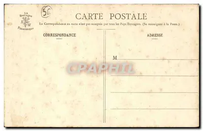 Sainte-Anne-d'Auray — O Calvário — Os Pellegrinos colocam alfinetes para se casarem no ano — Verso