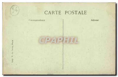 Malestroit — L'Église — Entrée principale — Imp. E. Le Beley, Paris — Rewers