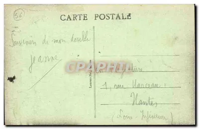 Pontivy - Brzegi Blavet — wydawca Laurent-Nel, nr 45 — Rewers
