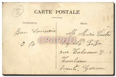 As Coiffes Bretães — Região de Pontivy - Traje de Verão — Coll. E. Hamonic, n° 553 — Verso