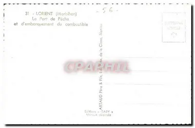 Lorient (Morbihan) — Port rybacki i zaopatrzenia w paliwo — Gaby — Rewers