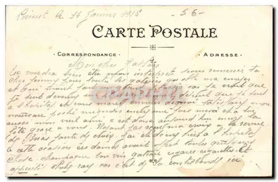 Lorient — Plac Bisson i ulica Fontaines — Artaud i Nozais, Nantes, nr 291 — Rewers