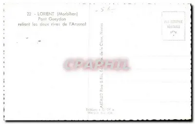 Most Gueydon — Lorient (Morbihan) — Wydawnictwo Gaby — Rewers