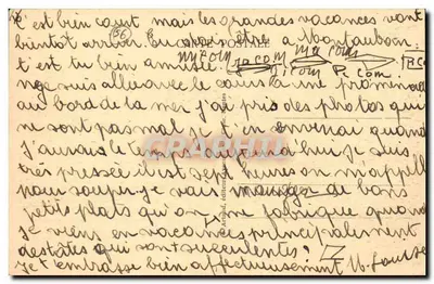 Rochefort-en-Terre (Morbihan) — Rue du Porche — editor A. Rard, n° 56 — Verso